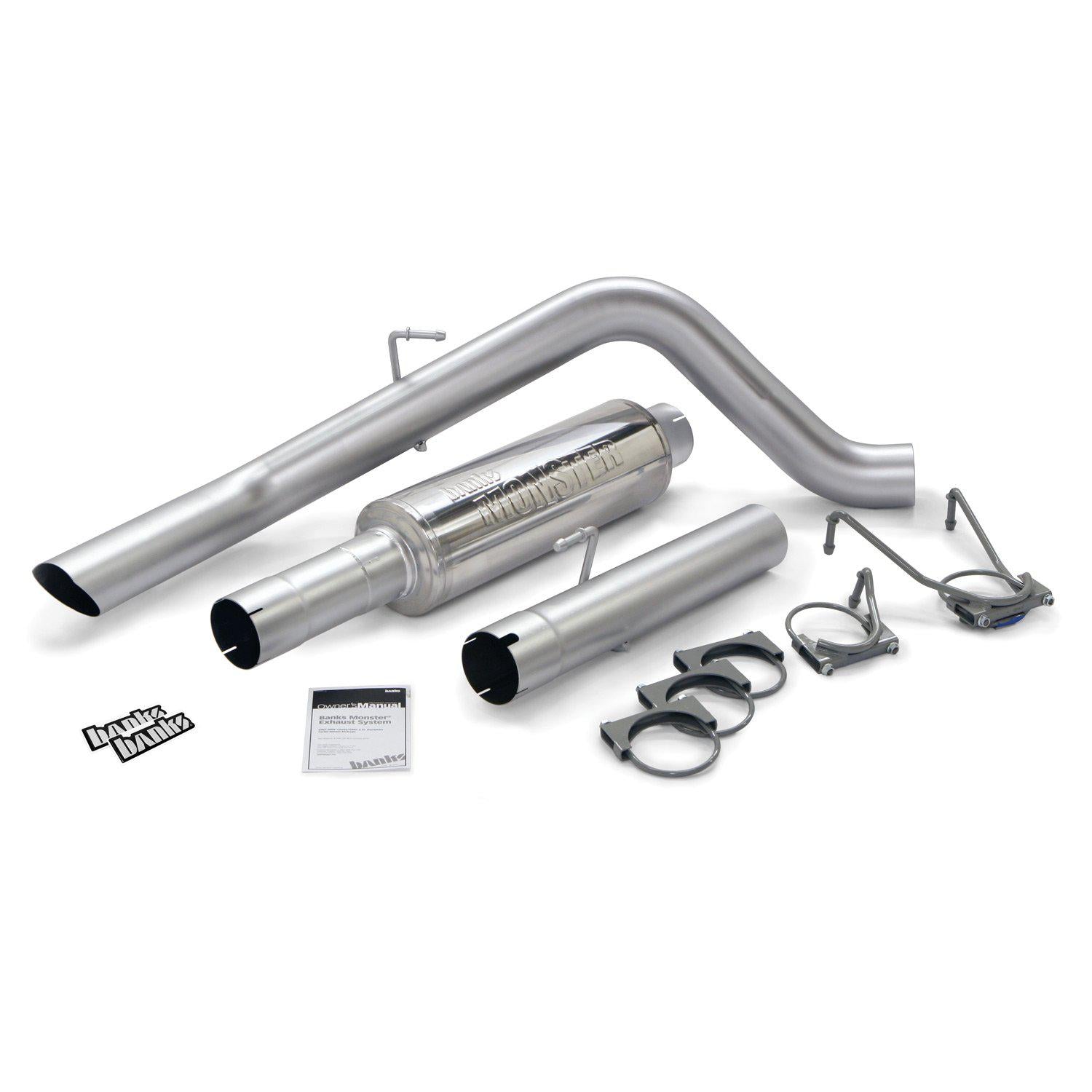 2003-2004 Cummins Exhaust System Kit (48777)-Exhaust System Kit-Banks Power-48777-Dirty Diesel Customs