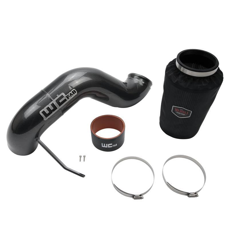 2003-2007 Cummins 4" Intake Kit (WCF100346)-Intake Accessories-Wehrli Custom Fabrication-Dirty Diesel Customs