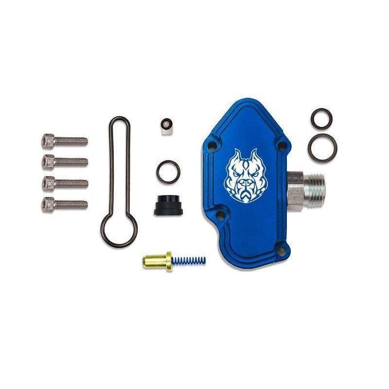 2003-2007 Powerstroke Blue Spring Kit W/ Billet Housing (SD-FUELBLK-6.0)-Blue Spring Kit-Sinister-Dirty Diesel Customs