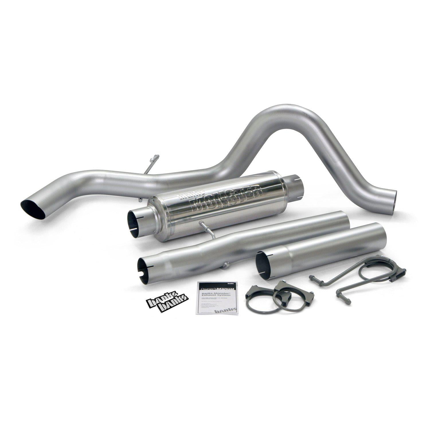 2003-2007 Powerstroke Exhaust System Kit - ECLB (48792)-Exhaust System Kit-Banks Power-48792-Dirty Diesel Customs