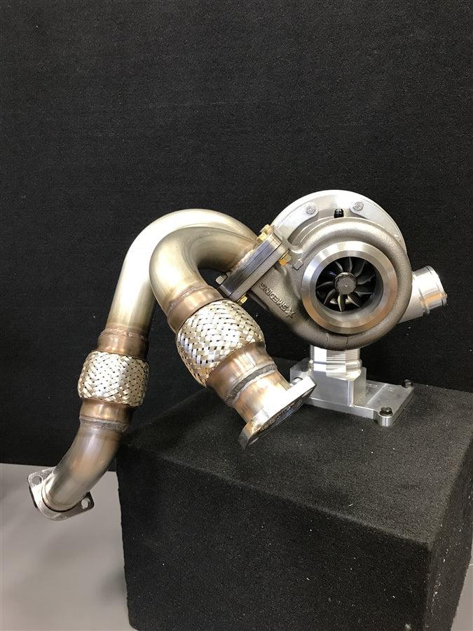 2003-2007 Powerstroke Non-VGT T4 S300 Kit w/ Turbocharger-Turbo Kit-Smeding Diesel LLC-Dirty Diesel Customs