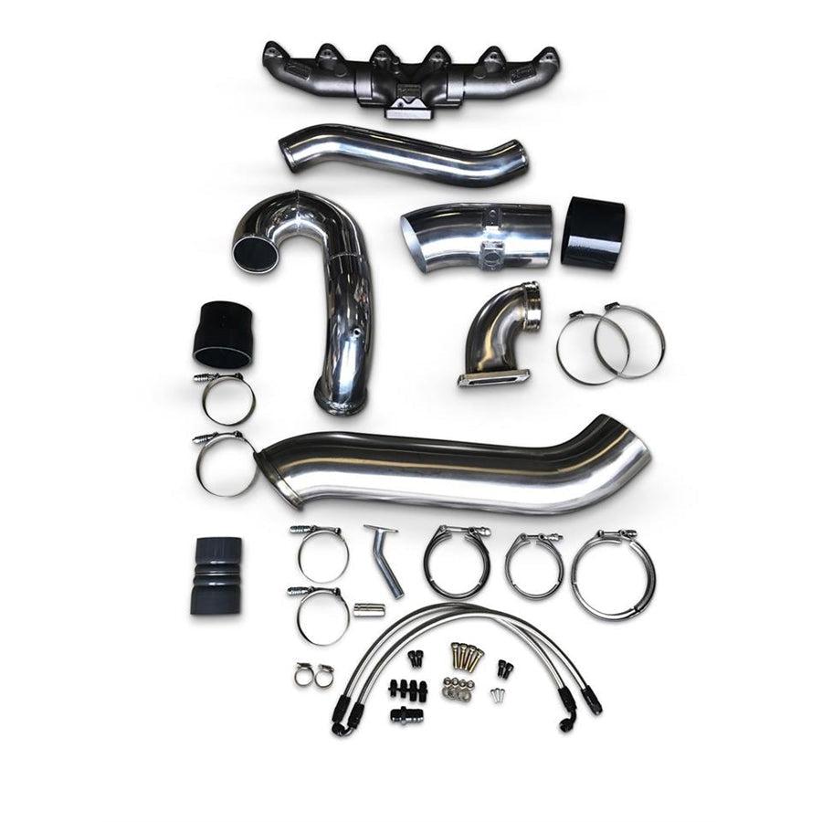 2003-2009 Cummins Stainless Steel Compound Turbo Kit (SMED-0503)-Turbo Kit-Smeding Diesel LLC-Dirty Diesel Customs