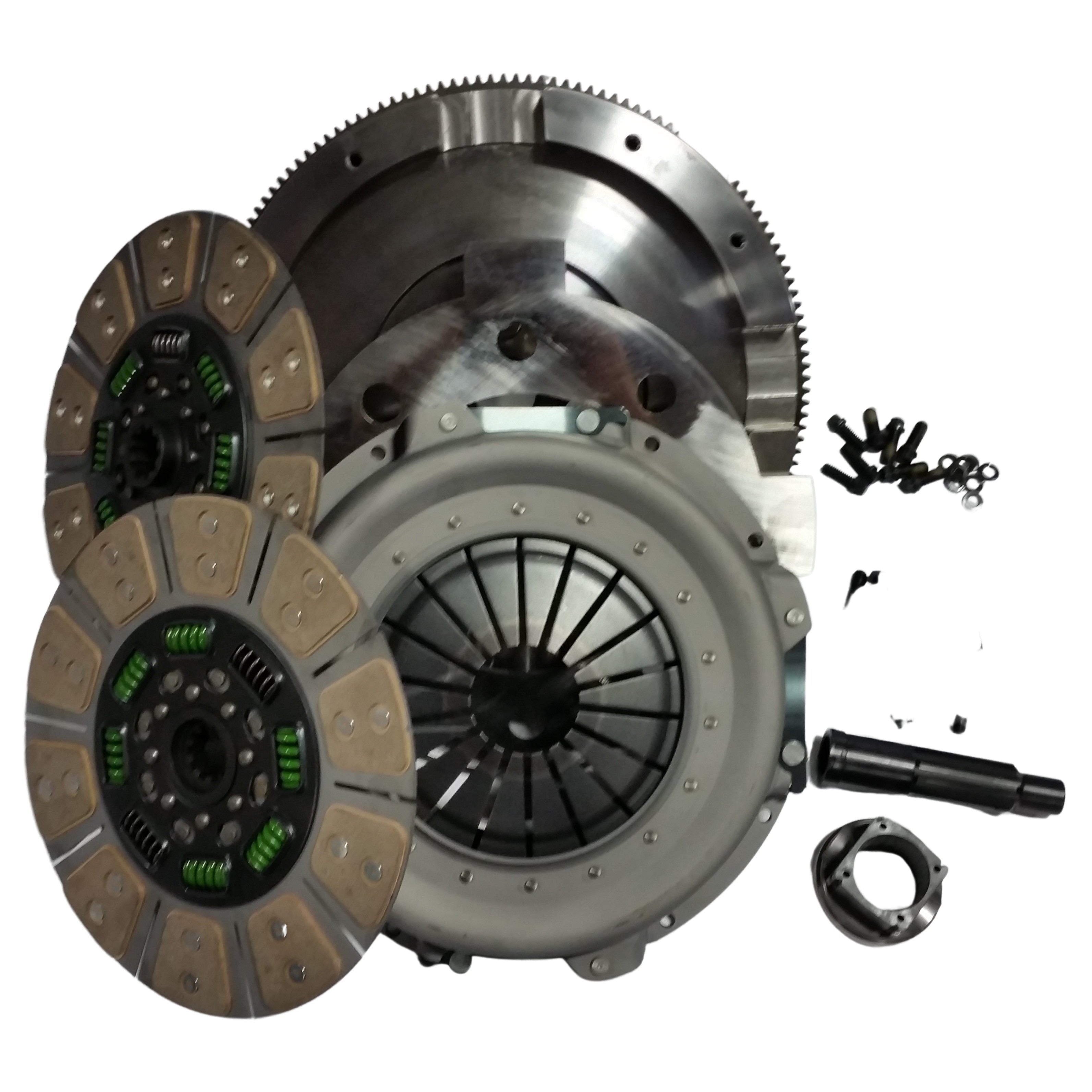 2003-2010 Powerstroke Billet Dual Disc Ceramic Clutch - 650HP/1300ft-lb (NMU60DDS)-Performance Clutches-Valair-Dirty Diesel Customs