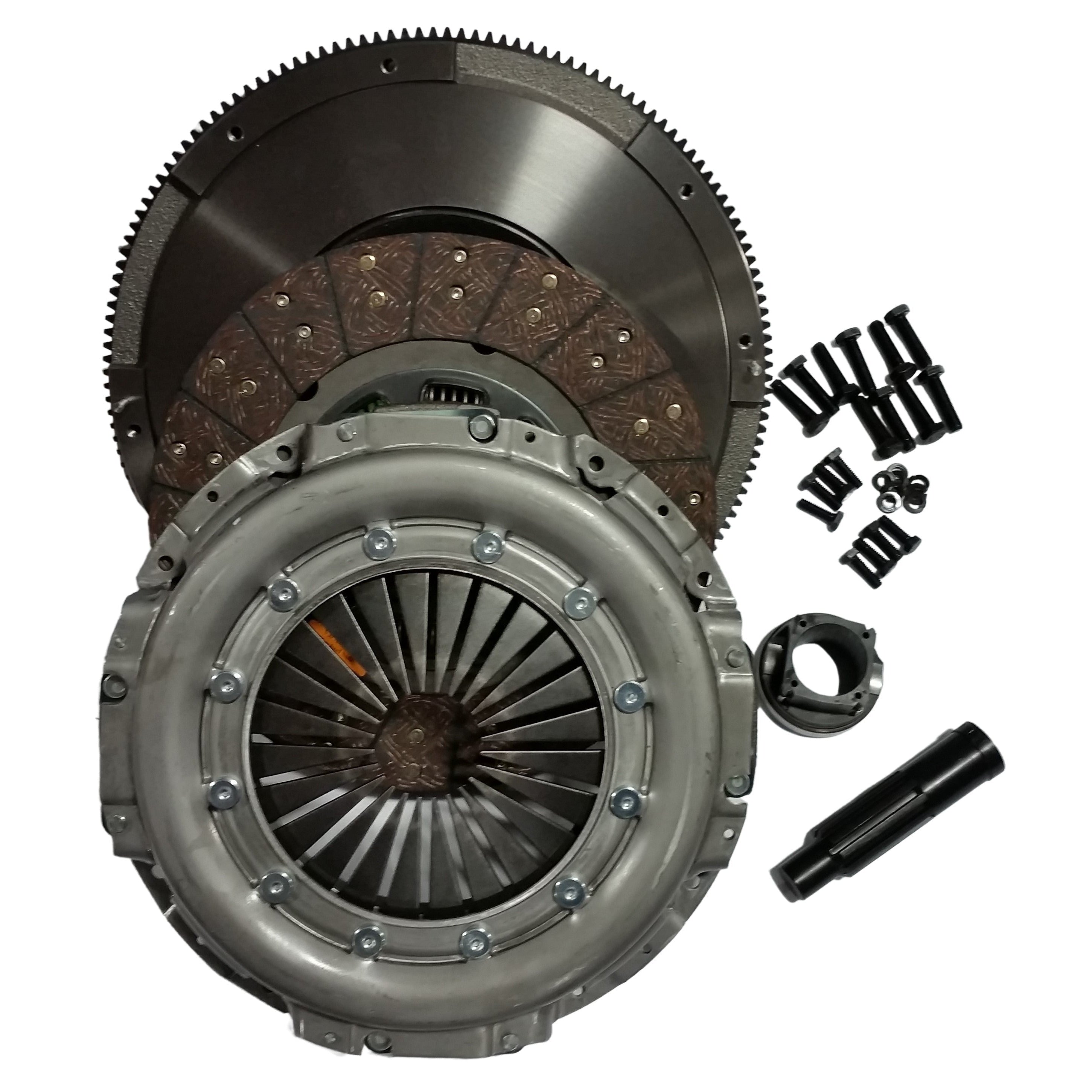 2003-2010 Powerstroke HD Organic Clutch Kit w/Flywheel - 400HP/850ft-lb (NMU70432-01)-Performance Clutches-Valair-Dirty Diesel Customs