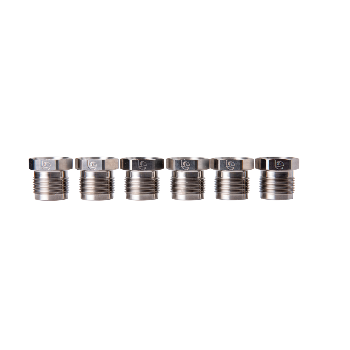 2003-2022 Cummins Stainless Steel Fuel Supply Tube Nuts (FPE-CUMM-SSFTN)-Fuel Tube Nuts-Fleece Performance-Dirty Diesel Customs