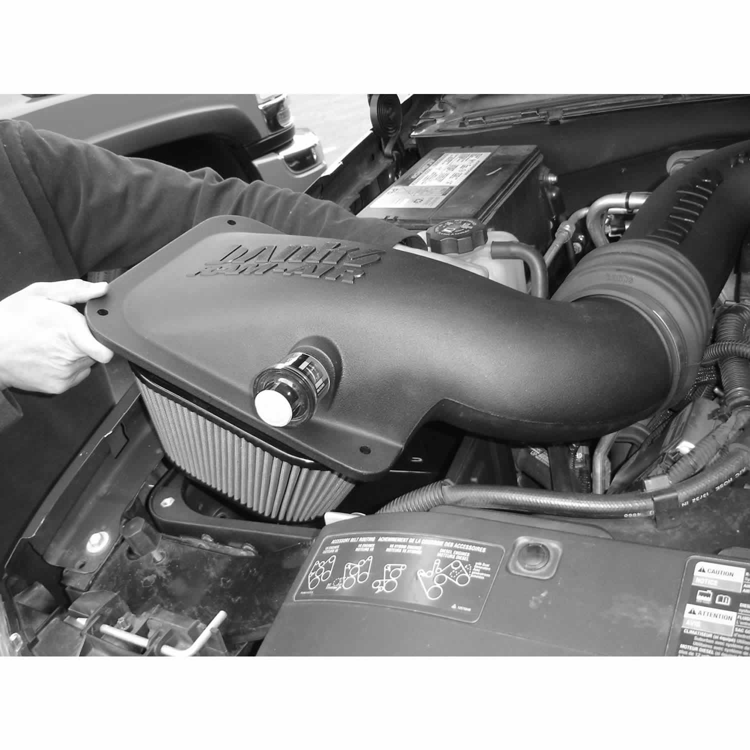 2004-2005 Duramax Cold Air Intake Kit (42135)-Intake Kit-Banks Power-Dirty Diesel Customs