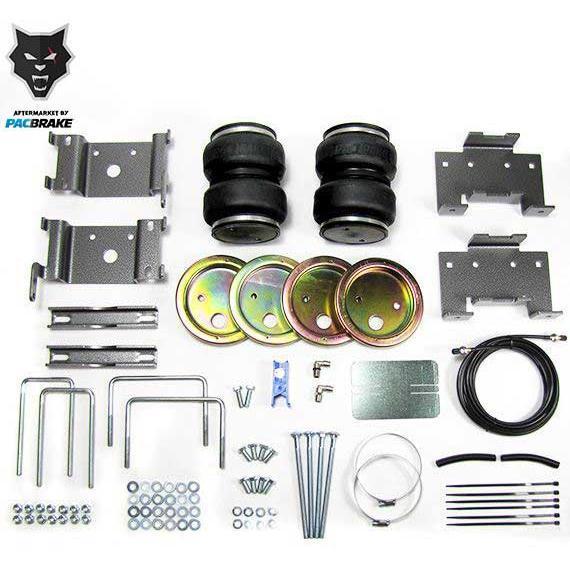 2004-2015 Titan HD Rear Air Suspension Kit (HP10222)-Air Bags-PACBRAKE-Dirty Diesel Customs