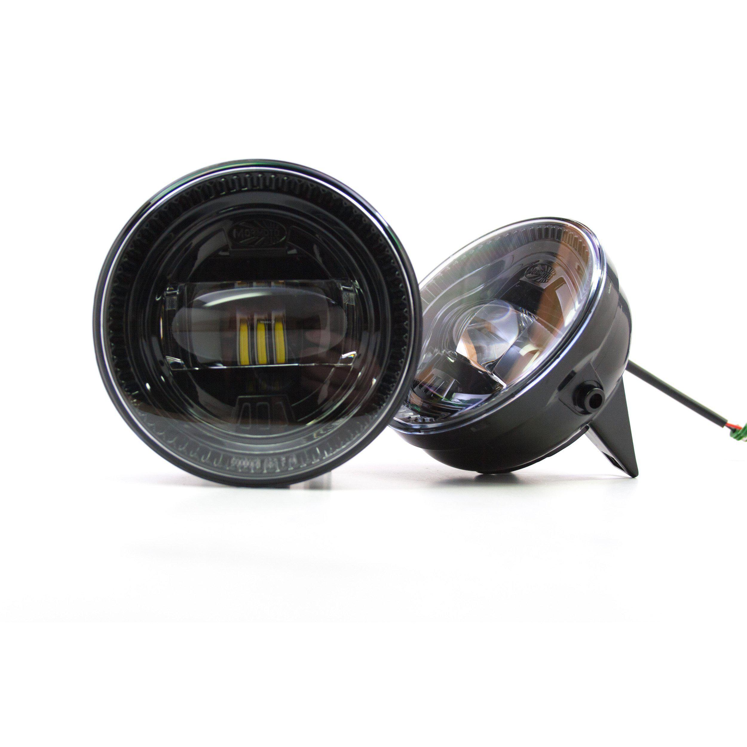 2004-2015 Universal Ford XB LED Black Fog Light (LF131)-Fog Lights-Morimoto-LF131-Dirty Diesel Customs