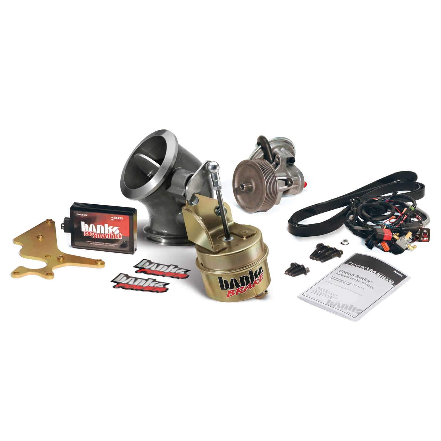 2004.5-2005 Cummins Exhaust Brake (55225)-Exhaust Brake-Banks Power-55225-Dirty Diesel Customs