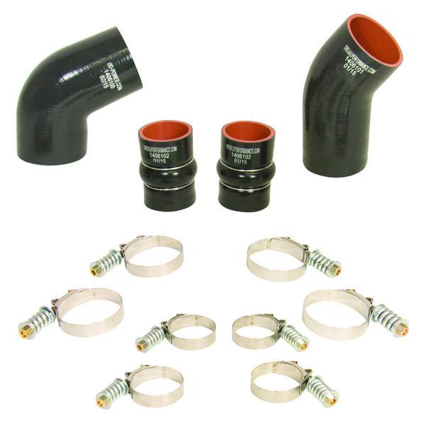 2004.5-2005 Duramax Intercooler Hose & Clamp Kit (1046276)-Couplers & Accessories-BD Diesel-Dirty Diesel Customs