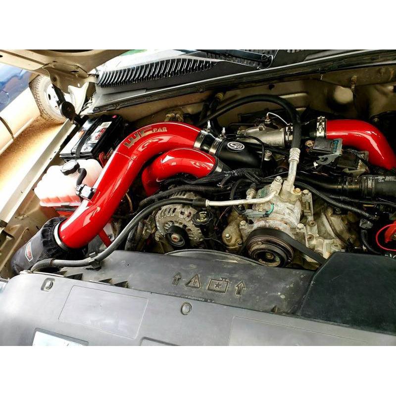 2004.5-2005 LLY Duramax 4" Intake Kit (WCF100335)-Intake Accessories-Wehrli Custom Fabrication-Dirty Diesel Customs