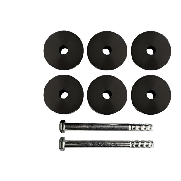 2005-2020 Toyota 3" Air Spring Spacer Kit (HP10331)-Leveling Kit-PACBRAKE-Dirty Diesel Customs