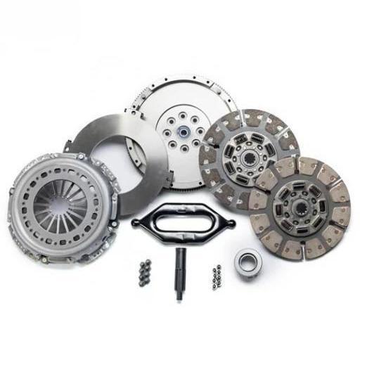 2005.5-2018 Cummins Organic Street Dual Disc Clutch Kit - 550hp (SDD3250-G-ORG)-Performance Clutches-South Bend Clutch-Dirty Diesel Customs