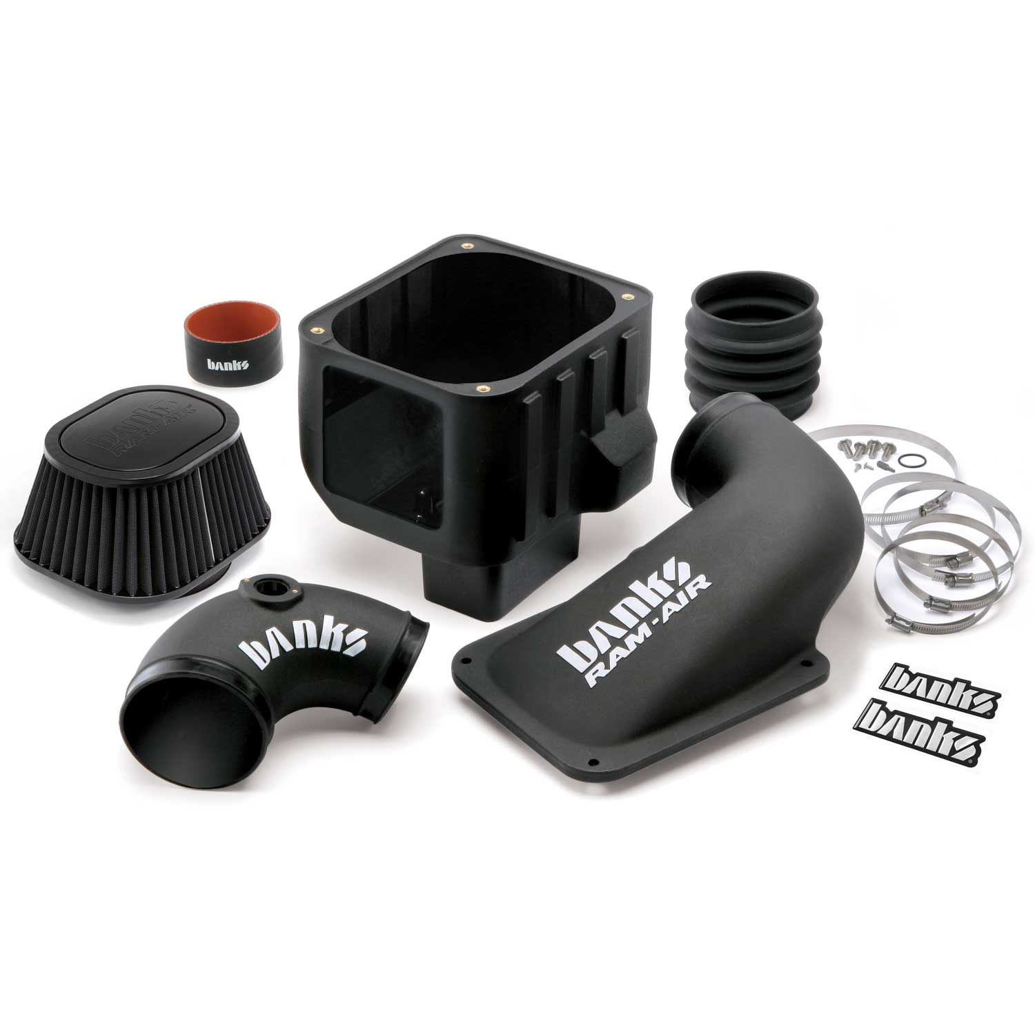 2006-2007 Duramax Cold Air Intake Kit (42142)-Intake Kit-Banks Power-Dirty Diesel Customs