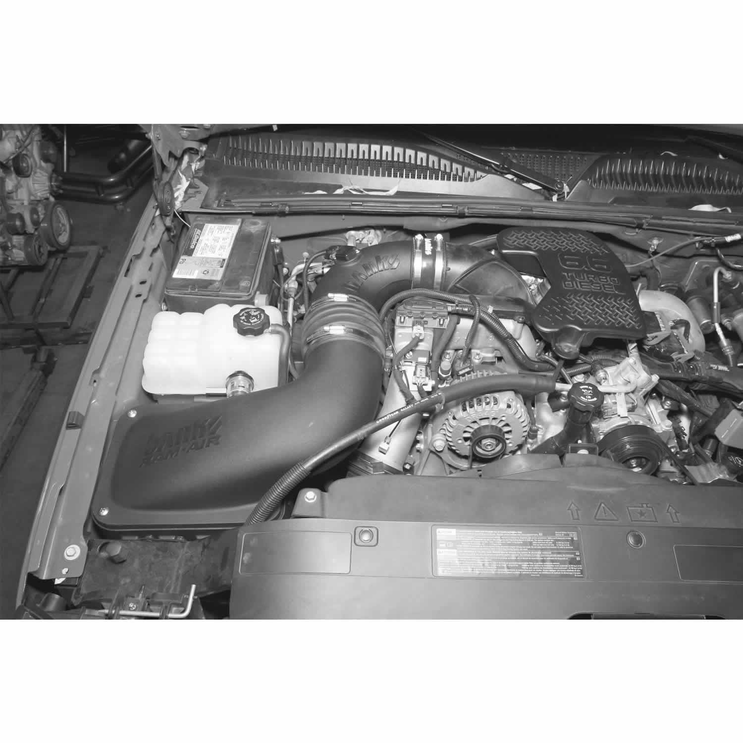 2006-2007 Duramax Cold Air Intake Kit (42142)-Intake Kit-Banks Power-Dirty Diesel Customs