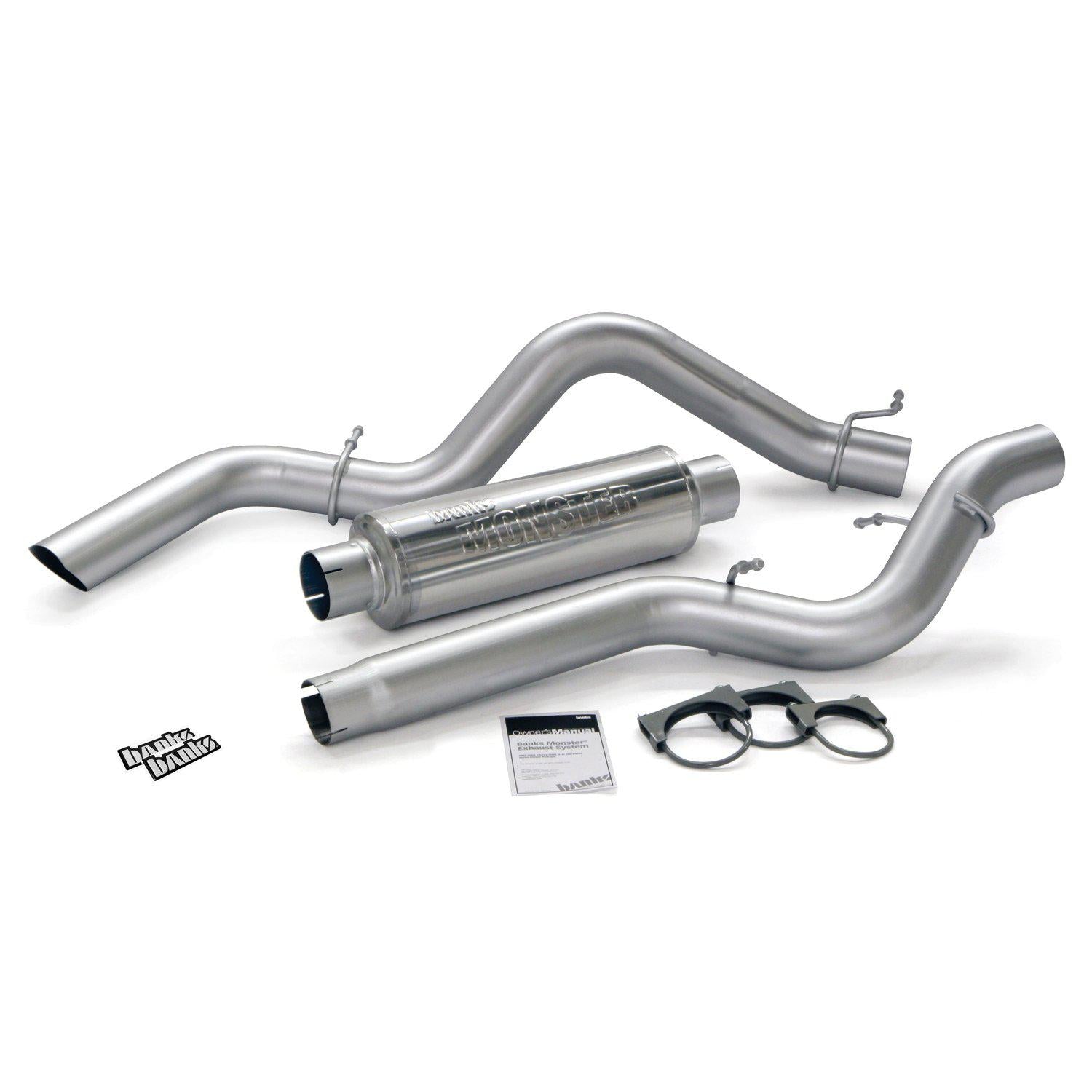 2006-2007 Duramax Exhaust System Kit - CCLB (48776)-Exhaust System Kit-Banks Power-48776-Dirty Diesel Customs