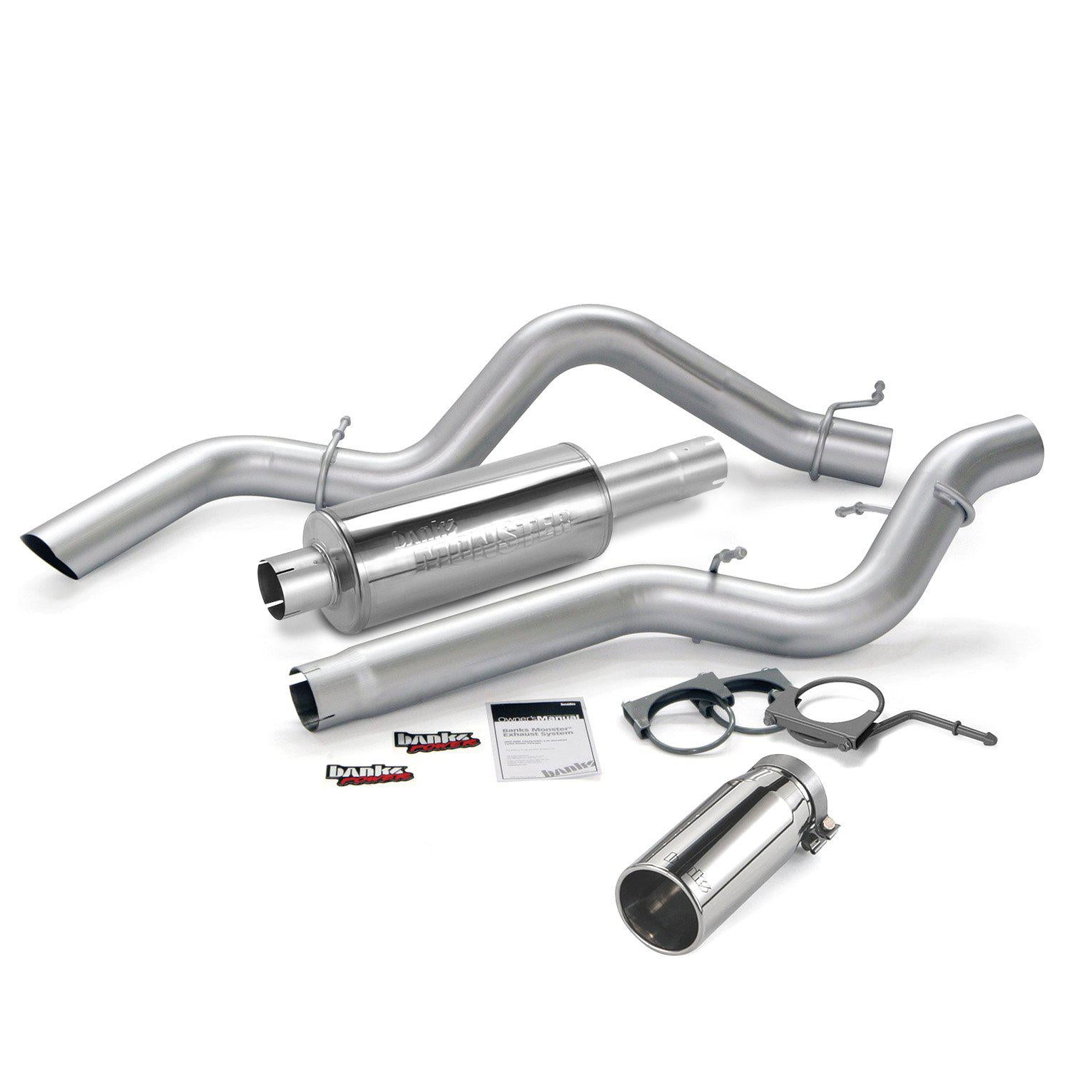 2006-2007 Duramax Exhaust System Kit - ECSB (48938)-Exhaust System Kit-Banks Power-48938-Dirty Diesel Customs