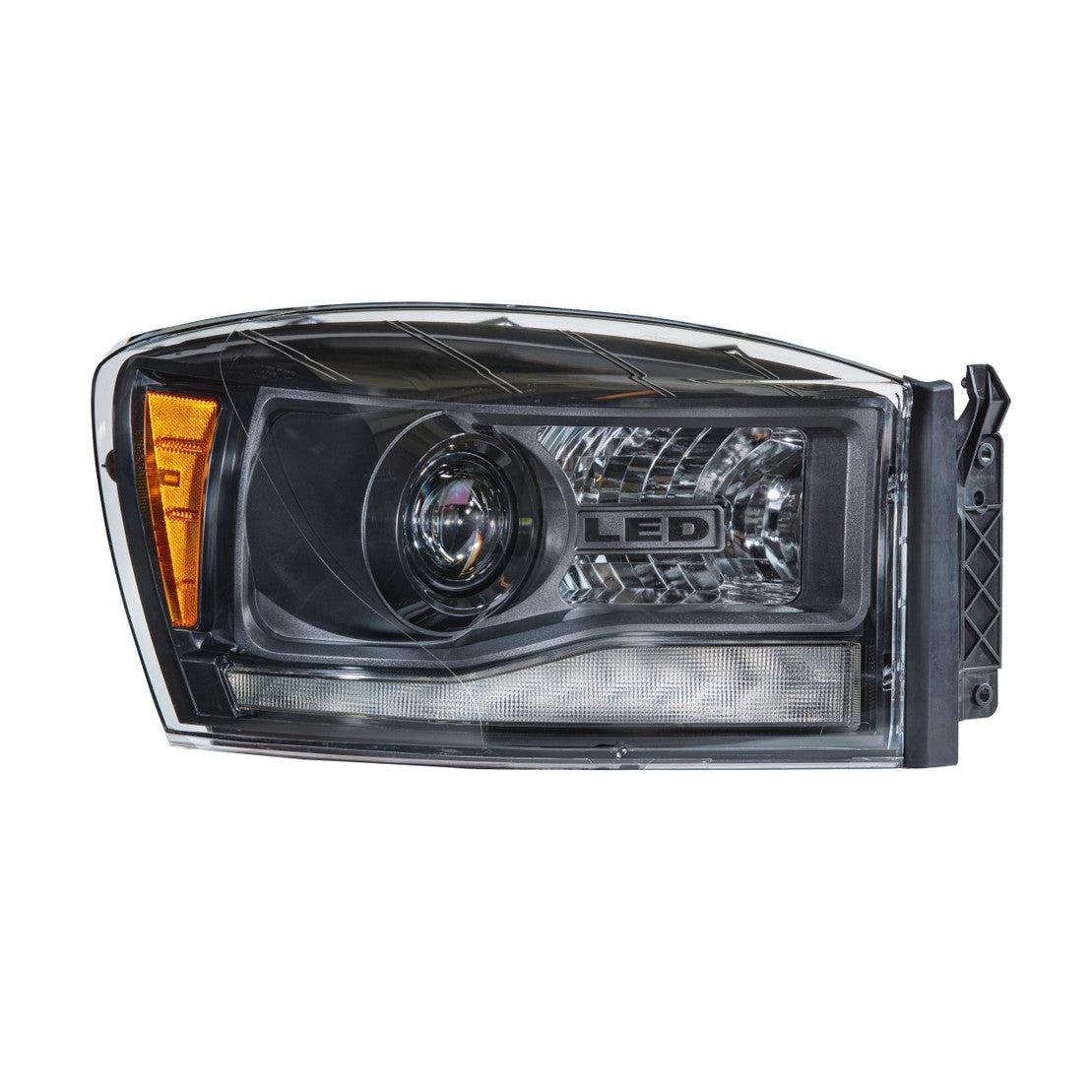 2006-2008 Cummins XB Hybrid LED Headlights (LF558)-Headlights-Morimoto-Dirty Diesel Customs