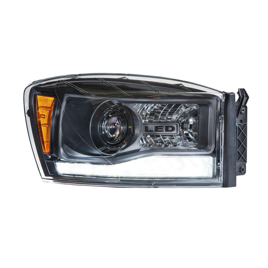 2006-2008 Cummins XB Hybrid LED Headlights (LF558)-Headlights-Morimoto-Dirty Diesel Customs