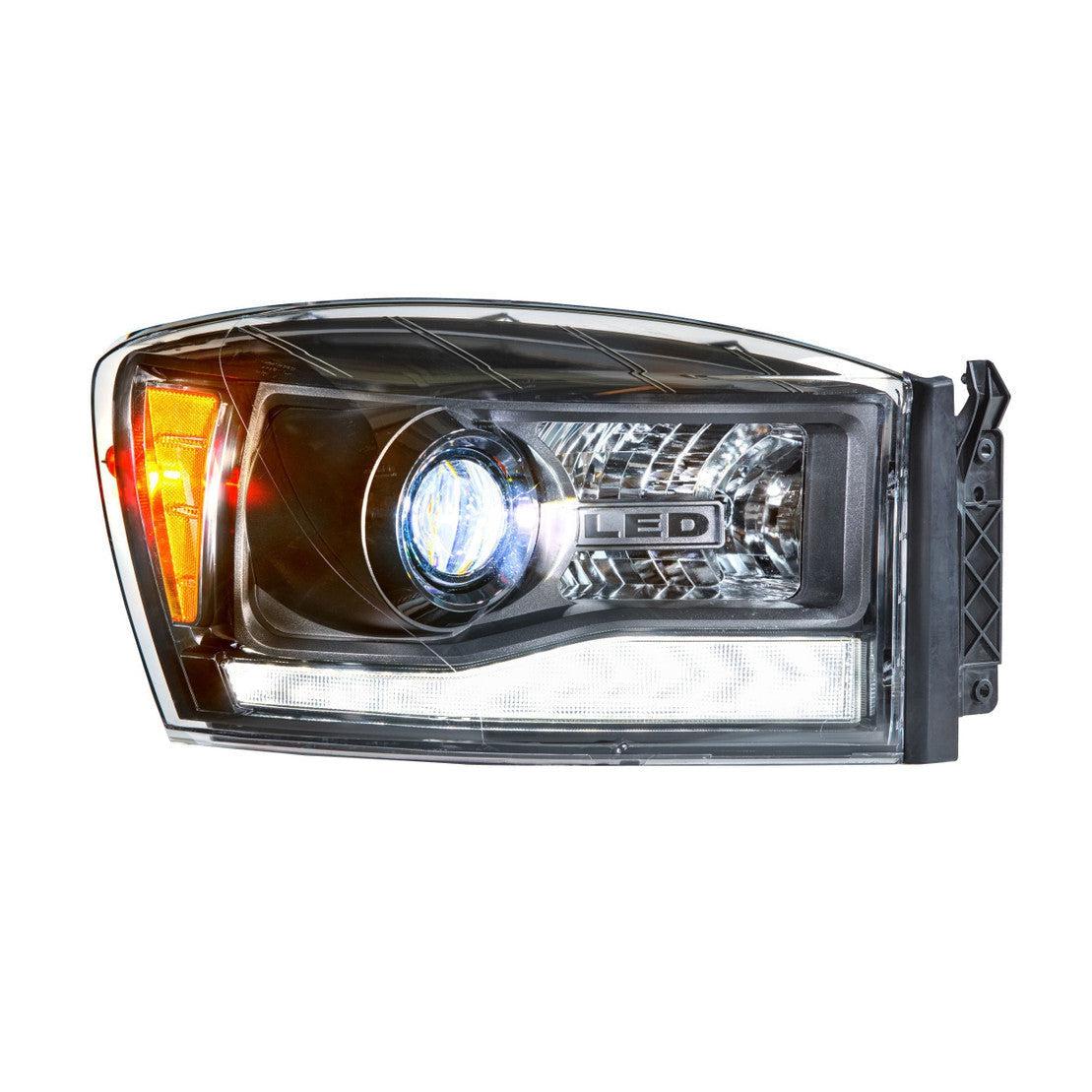 2006-2008 Cummins XB Hybrid LED Headlights (LF558)-Headlights-Morimoto-Dirty Diesel Customs