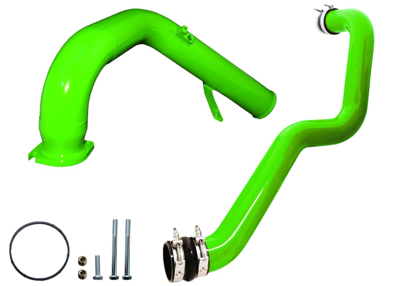 2006-2010 Duramax HD Charge Tube Package (PGD0610KT)-Intercooler Piping-Pusher-PGD0610KT_G-Dirty Diesel Customs