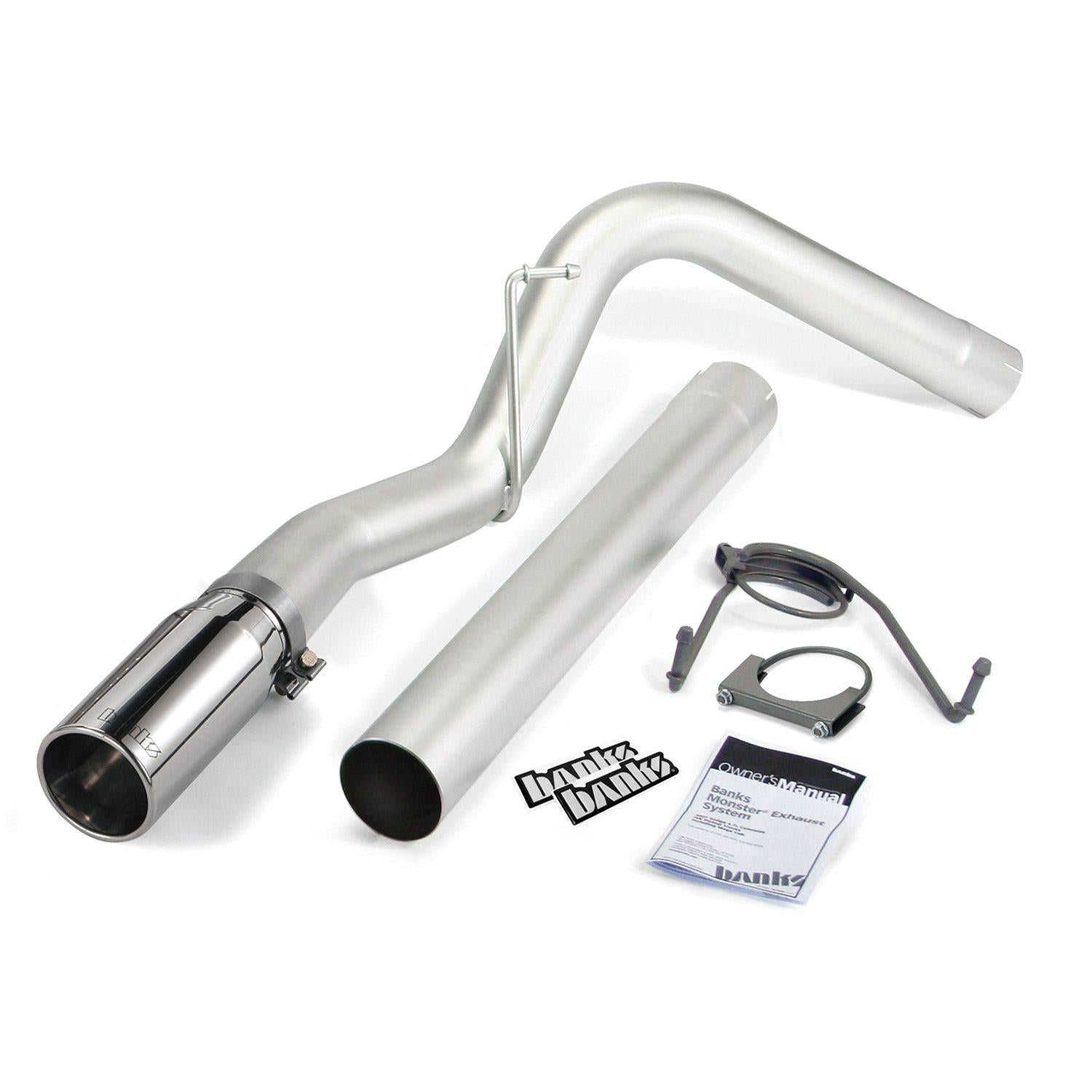 2007-2013 Cummins Exhaust System Kit - CCLB (49774)-Exhaust System Kit-Banks Power-49774-Dirty Diesel Customs