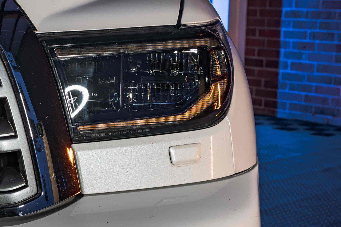 2007-2013 Toyota Tundra XB LED Black Headlights (LF533-ASM)-Headlights-Morimoto-LF533-ASM-Dirty Diesel Customs