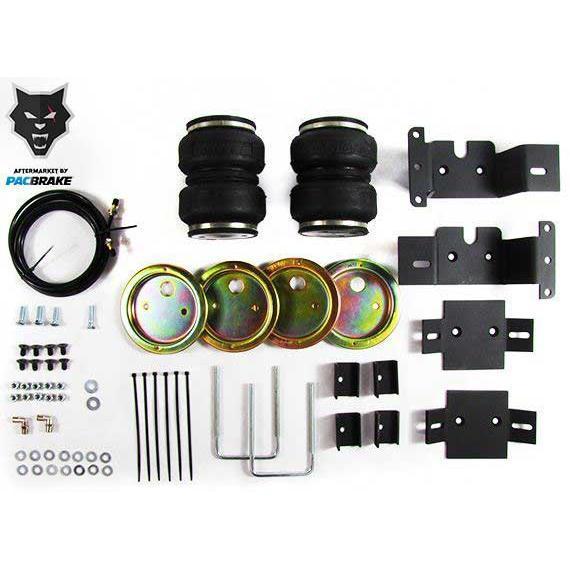 2007-2018 GM 1500 SB/MB HD Rear Air Suspension Kit (HP10216)-Air Bags-PACBRAKE-Dirty Diesel Customs