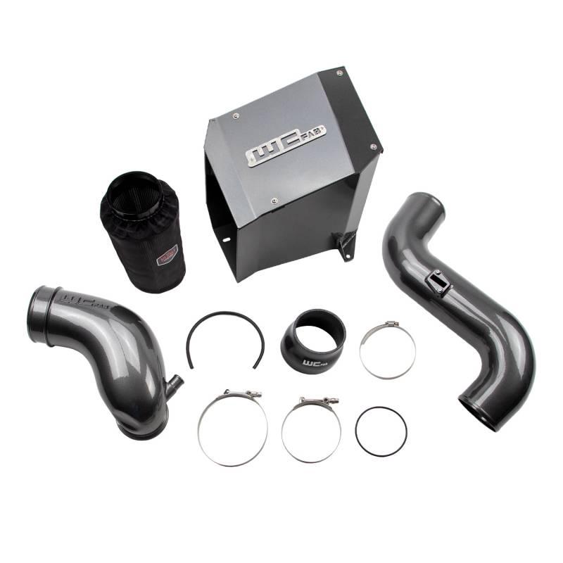 2007.5-2010 LMM Duramax 4" Intake Kit w/ Airbox (WCF100193)-Intake Kit-Wehrli Custom Fabrication-Dirty Diesel Customs