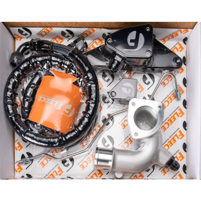 2007.5-2012 Cummins Coolant Bypass Kit (FPE-CLNTBYPS-CUMMINS-0712)-Coolant Bypass Kit-Fleece Performance-Dirty Diesel Customs