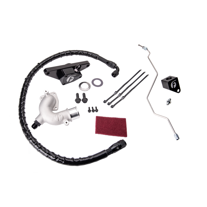 2007.5-2012 Cummins Coolant Bypass Kit (FPE-CLNTBYPS-CUMMINS-0712)-Coolant Bypass Kit-Fleece Performance-Dirty Diesel Customs