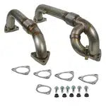 2008-2010 6.4L Powerstroke Exhaust Manifold w/ Up-Pipes (1041484)-Exhaust Manifold-BD Diesel-1041484-Dirty Diesel Customs