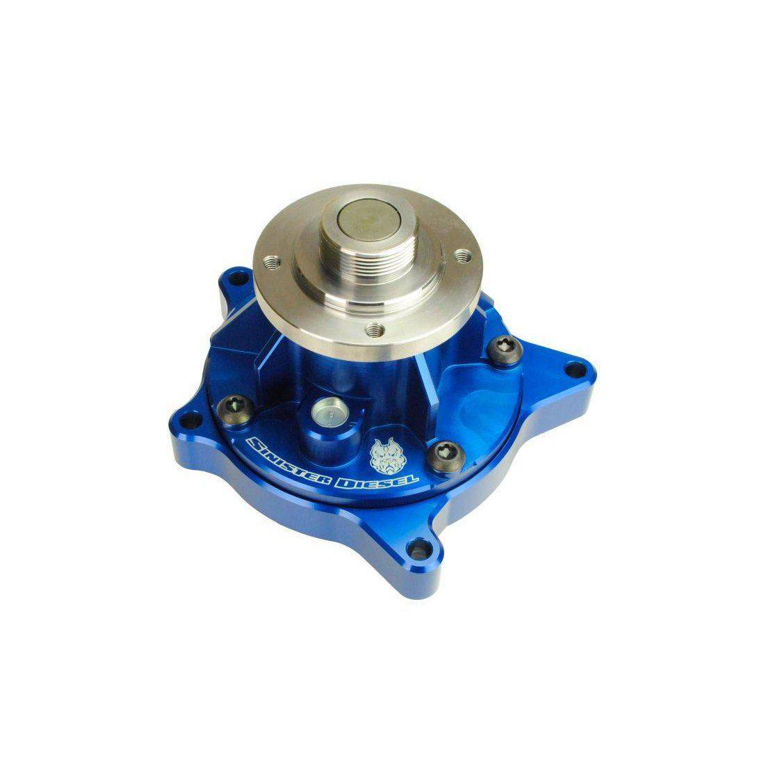 2008-2010 Powerstroke Billet Water Pump (SD-WP-6.4)-Water Pump-Sinister-Dirty Diesel Customs