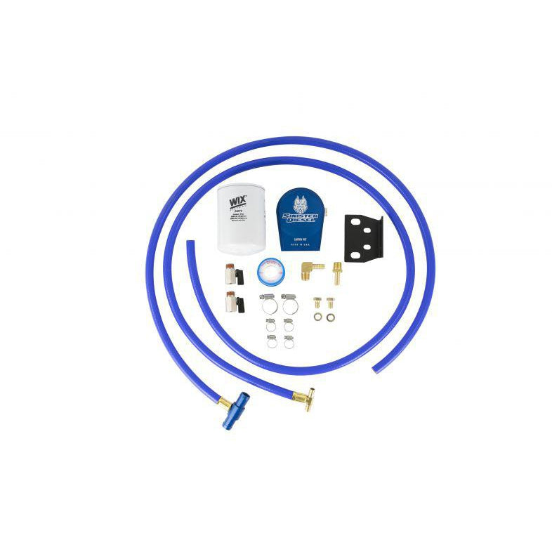 2008-2010 Powerstroke Coolant Filtration System w/ WIX (SD-COOLFIL-6.4-W)-Coolant Filtration System-Sinister-Dirty Diesel Customs