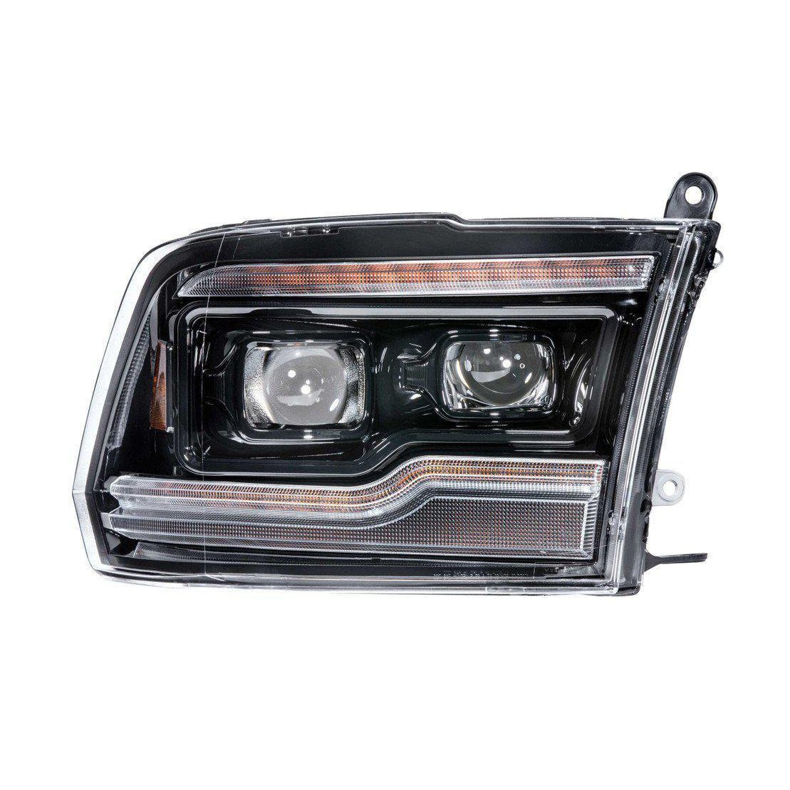 2009-2018 Cummins XB LED Amber Headlights (LF520-A-ASM)-Headlights-Morimoto-Dirty Diesel Customs