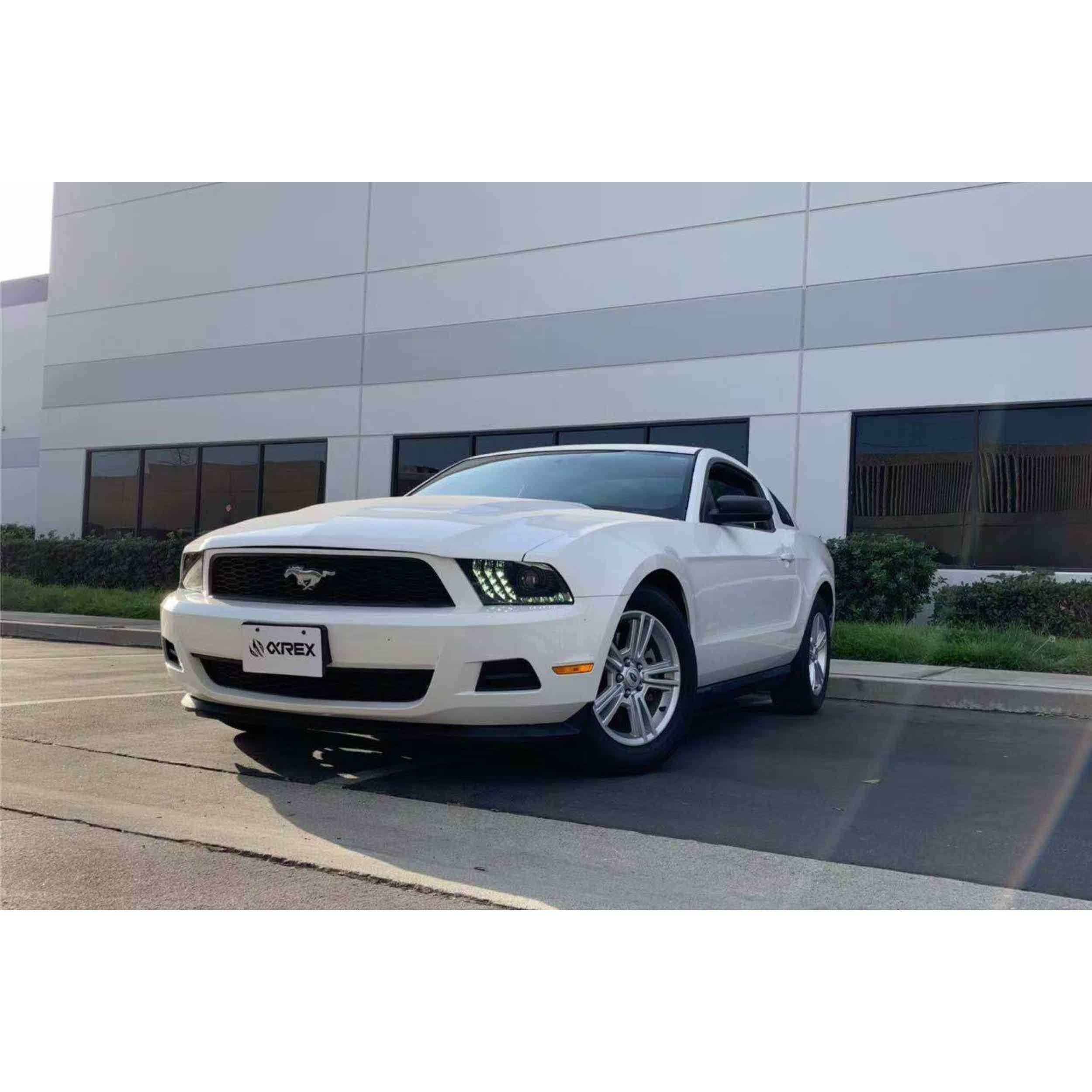 2010-2014 Ford Mustang Pro-Series Halogen Headlights (880110)-Headlights-AlphaRex-Dirty Diesel Customs