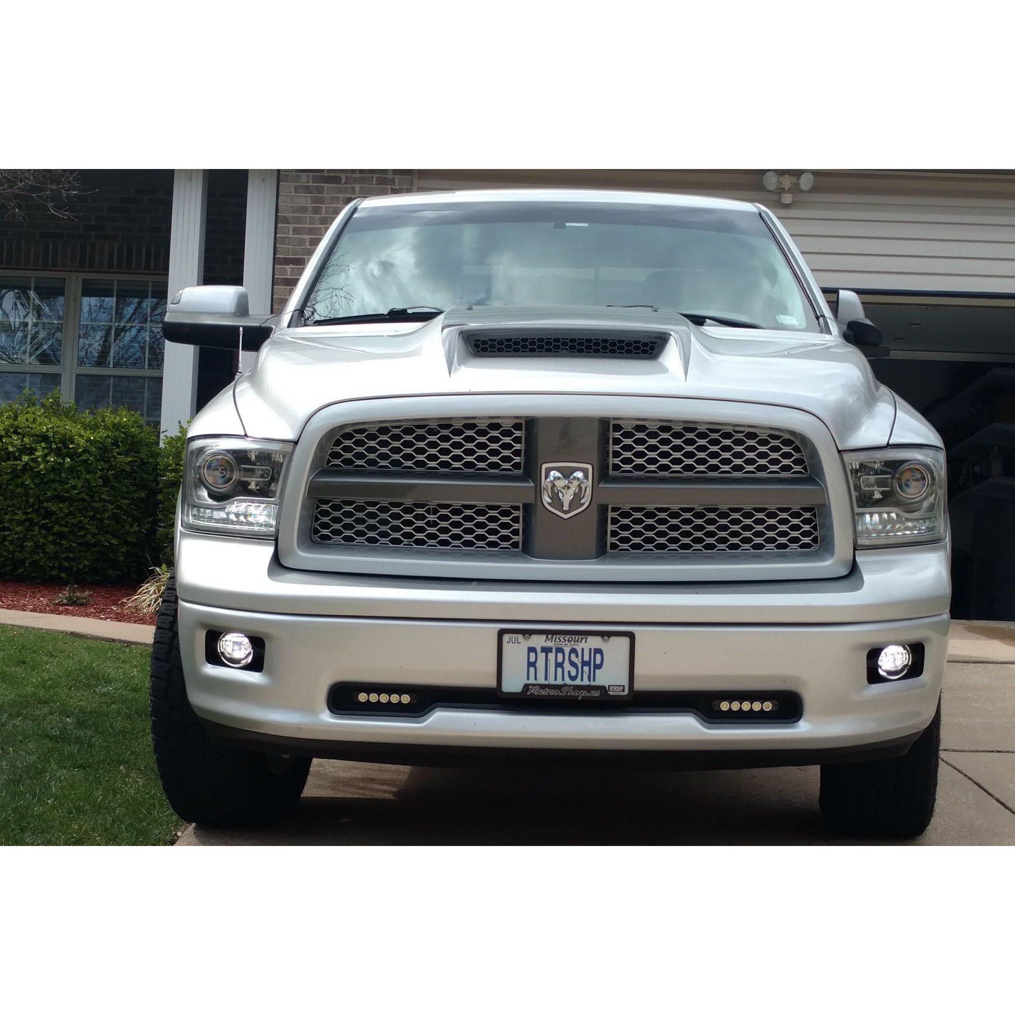 2010-2017 Cummins XB LED Black Fog Lights (LF290)-Fog Lights-Morimoto-LF290-Dirty Diesel Customs