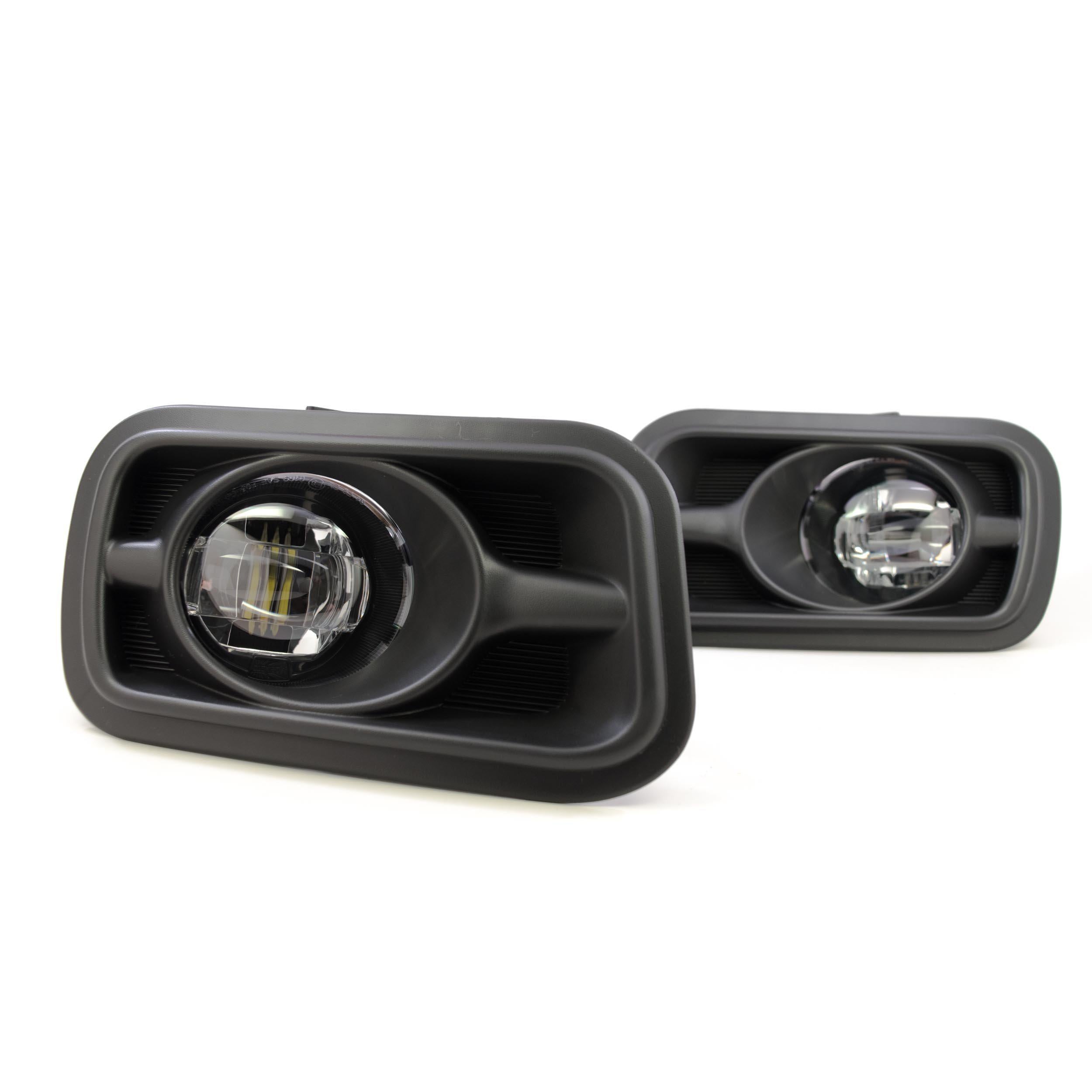 2010-2017 Cummins XB LED Black Fog Lights (LF290)-Fog Lights-Morimoto-LF290-Dirty Diesel Customs