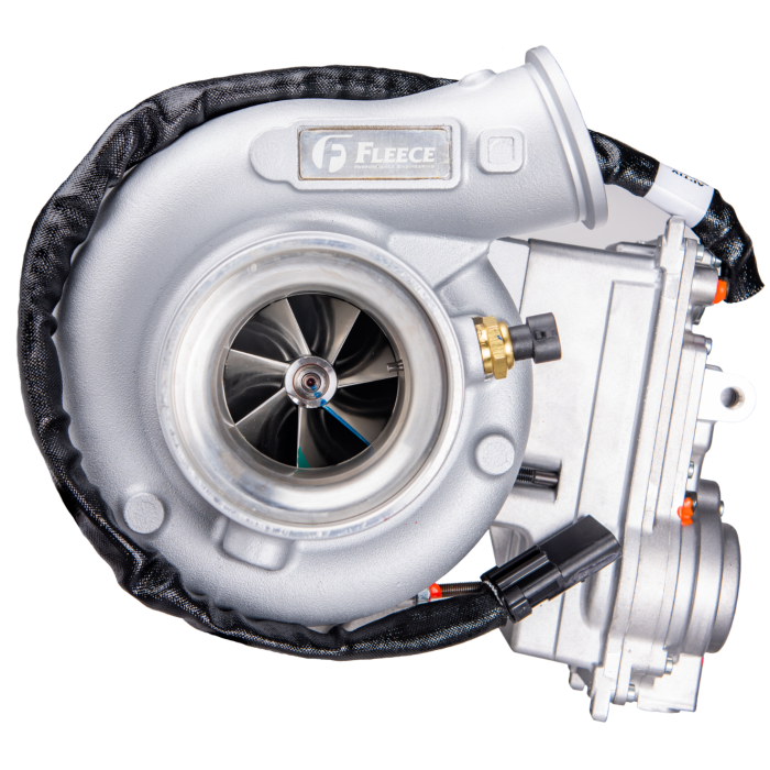 2010-2020 Cummins ISX/QSX 67mm Replacement Turbocharger (FPE-HE4-67)-Stock Turbocharger-Fleece Performance-Dirty Diesel Customs