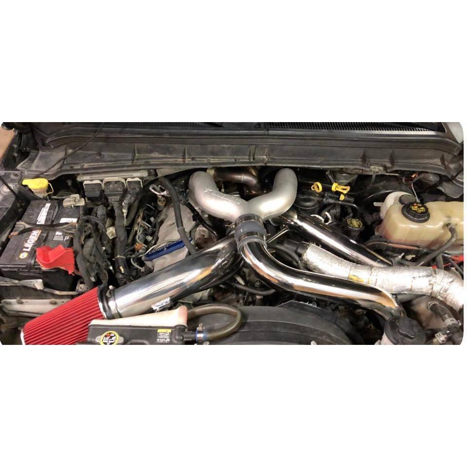 2011-2014 Powerstroke Complete Intercooler Pipe Kit (SMED-0021)-Intercooler Piping-Smeding Diesel LLC-SMED-0021-Dirty Diesel Customs