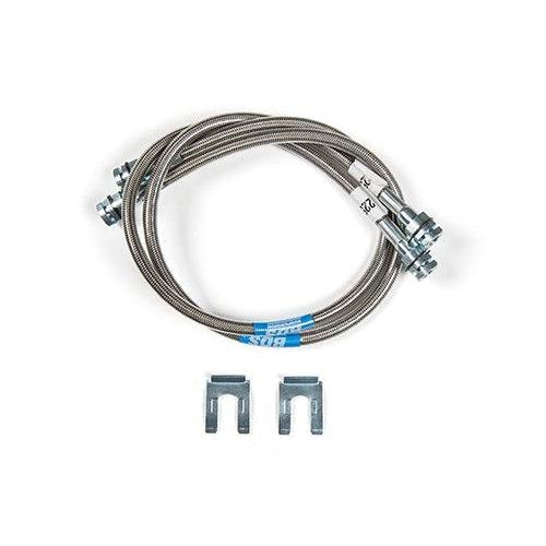 2011-2015 Powerstroke 23" Rear Brake Line (BDS103809)-Brake Lines-BDS-Dirty Diesel Customs