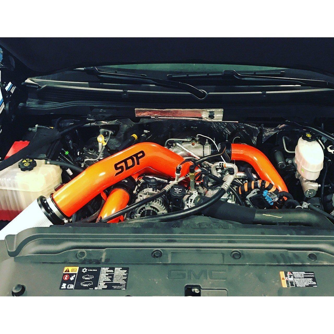 2011-2016 Duramax 3" Y-Bridge Kit w/ IC Pipe & Intake (SDP-1067)-Y-Bridge-SDP-Dirty Diesel Customs