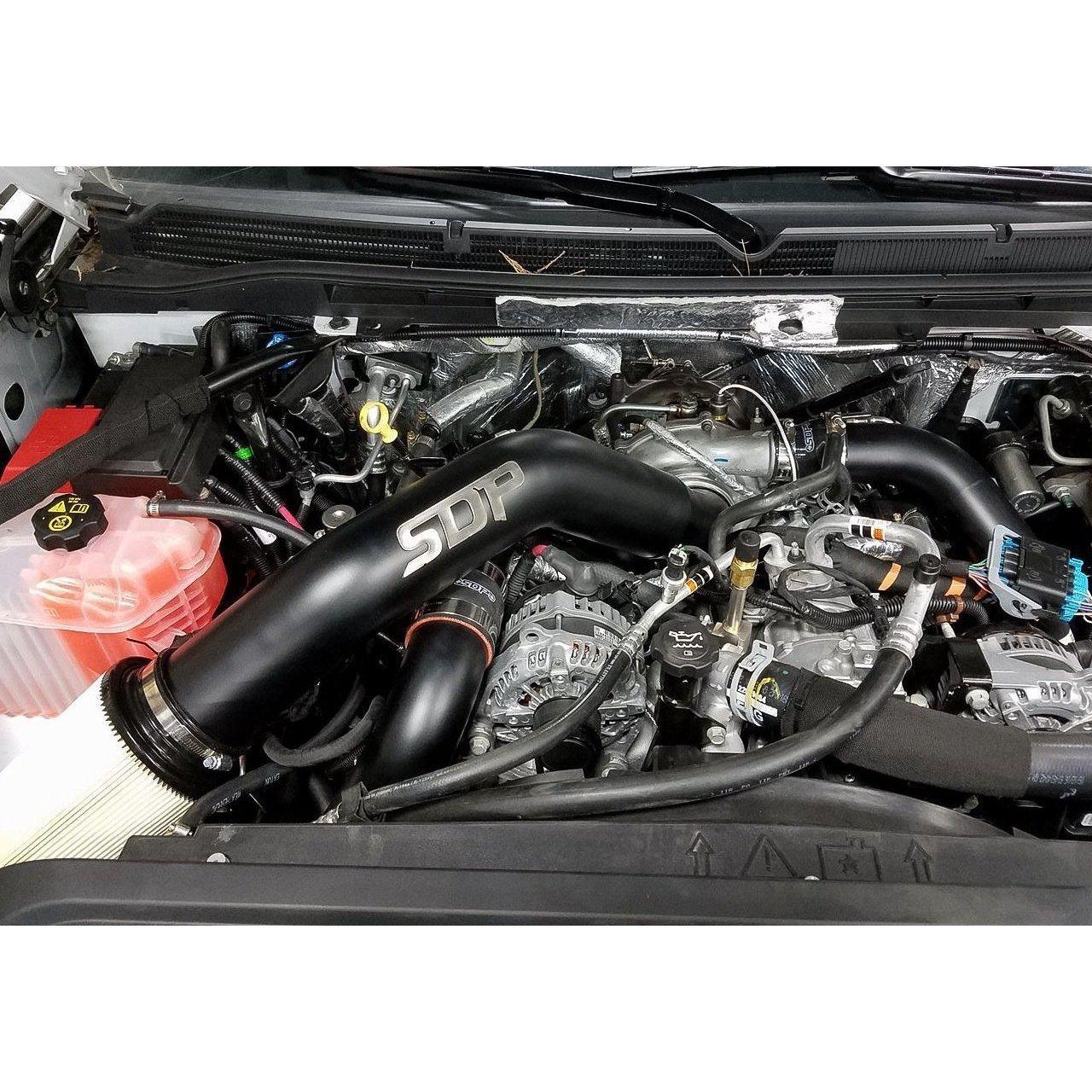 2011-2016 Duramax 3" Y-Bridge Kit w/ IC Pipe & Intake (SDP-1067)-Y-Bridge-SDP-Dirty Diesel Customs