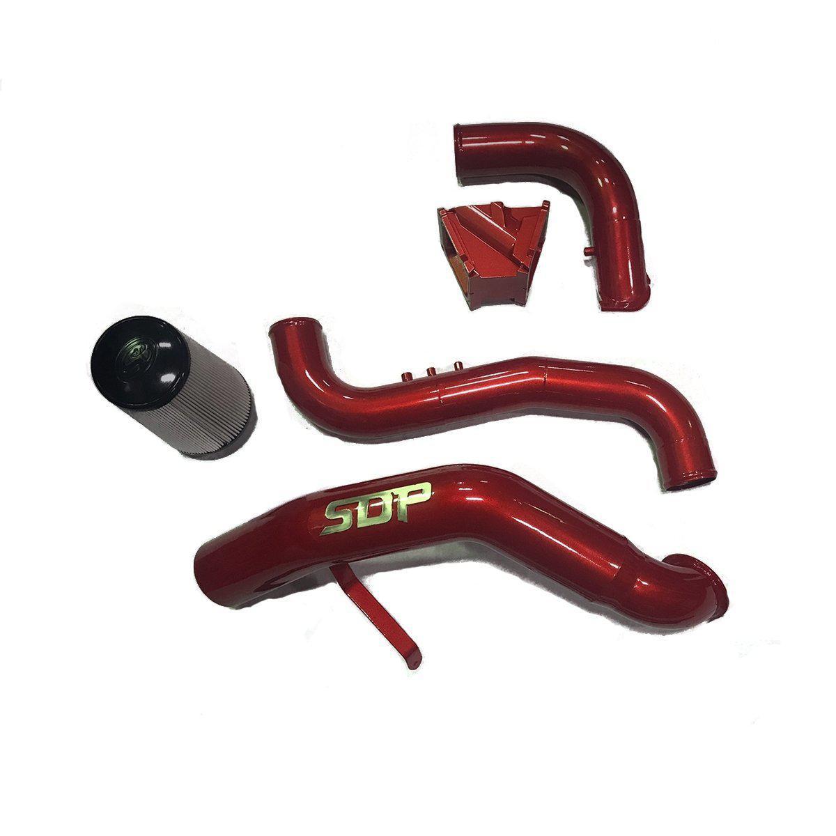 2011-2016 Duramax 3" Y-Bridge Kit w/ IC Pipe & Intake (SDP-1067)-Y-Bridge-SDP-Dirty Diesel Customs