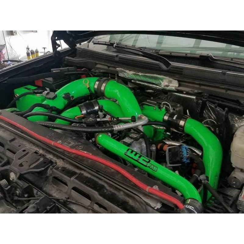 2011-2016 Duramax Upper Coolant Pipe (WCF100696)-Coolant Pipes-Wehrli Custom Fabrication-Dirty Diesel Customs