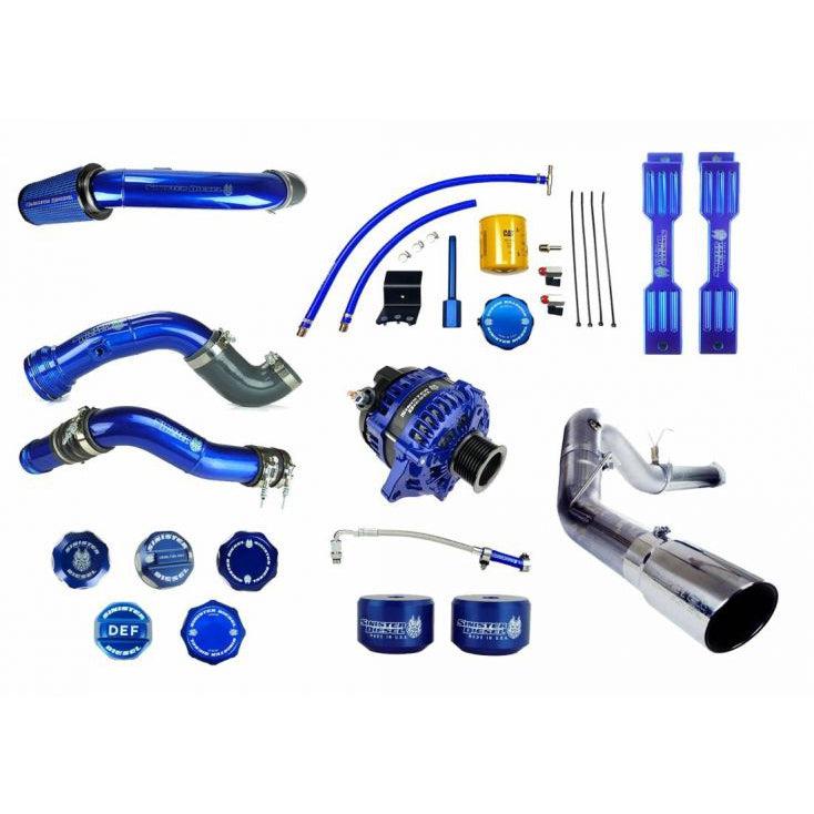 2011-2016 Powerstroke Complete Blue Package (SD-CBK-6.7P)-Power Pack-Sinister-Dirty Diesel Customs