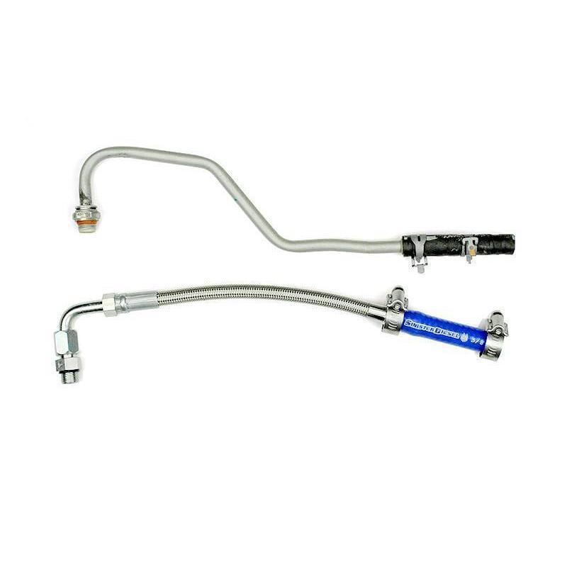 2011-2016 Powerstroke Turbo Coolant Feed Line (SD-TURB-COOL-6.7P)-Turbo Kit Accessory-Sinister-Dirty Diesel Customs