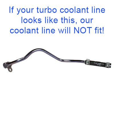 2011-2016 Powerstroke Turbo Coolant Feed Line (SD-TURB-COOL-6.7P)-Turbo Kit Accessory-Sinister-Dirty Diesel Customs