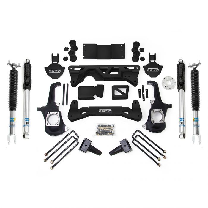 2011-2019 Duramax HD 5"-6" Lift Kit w/ Bilstein Shocks (44-3052)-Lift Kit-ReadyLift-44-3052-Dirty Diesel Customs