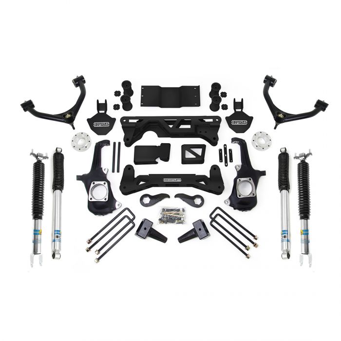 2011-2019 Duramax HD 7"-8" Lift Kit w/ Bilstein Shocks (44-3072)-Lift Kit-ReadyLift-44-3072-Dirty Diesel Customs